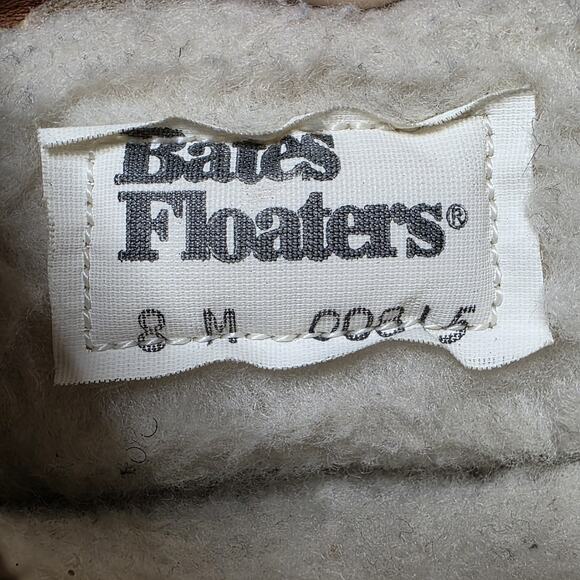 Vintage Bates Floaters Shearling Leather Winter Boots Size 8.5 Made USA main image 5